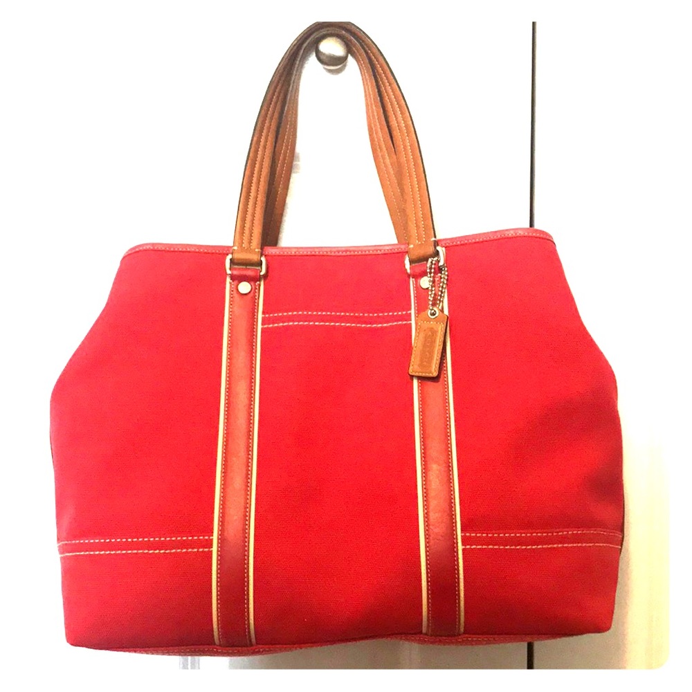 Large Coach tote